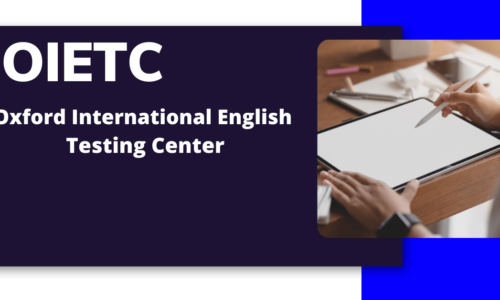 Can a student apply to a UK university with their Oxford International English Test Center (OIETC)?