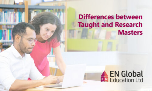 Differences between Taught and Research Masters