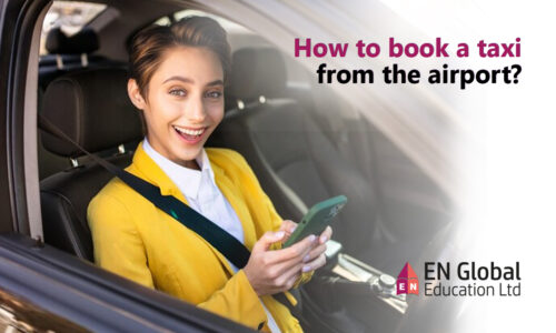 How to book a taxi from the airport?