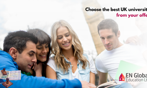 Choose the best UK university from your offer