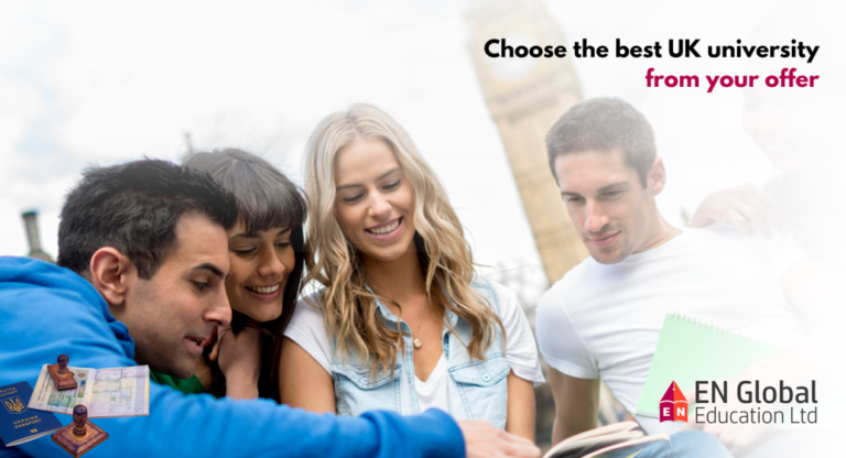 Choose the best UK university from your offer - EN Global Education Ltd