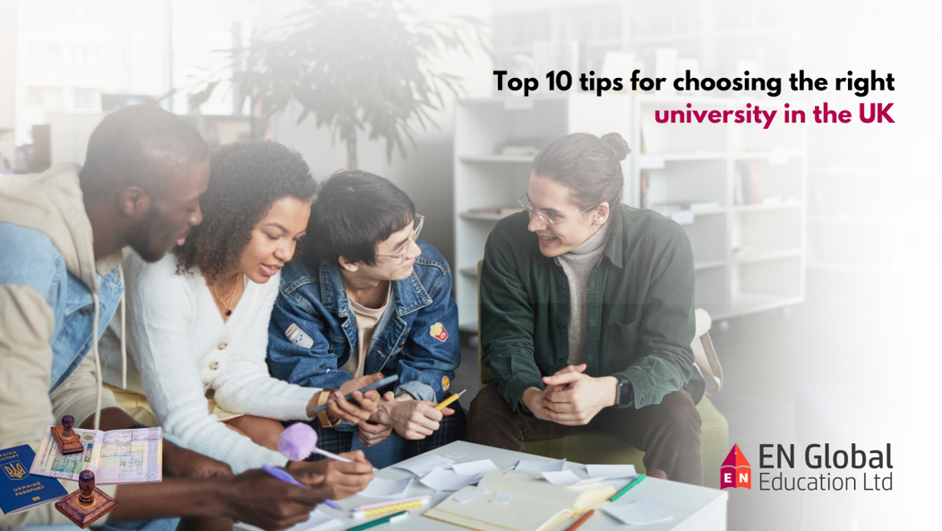 You are currently viewing Top 10 tips for choosing the right university in the UK