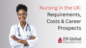 Read more about the article Nursing in the UK: Requirements, Costs & Career Prospects